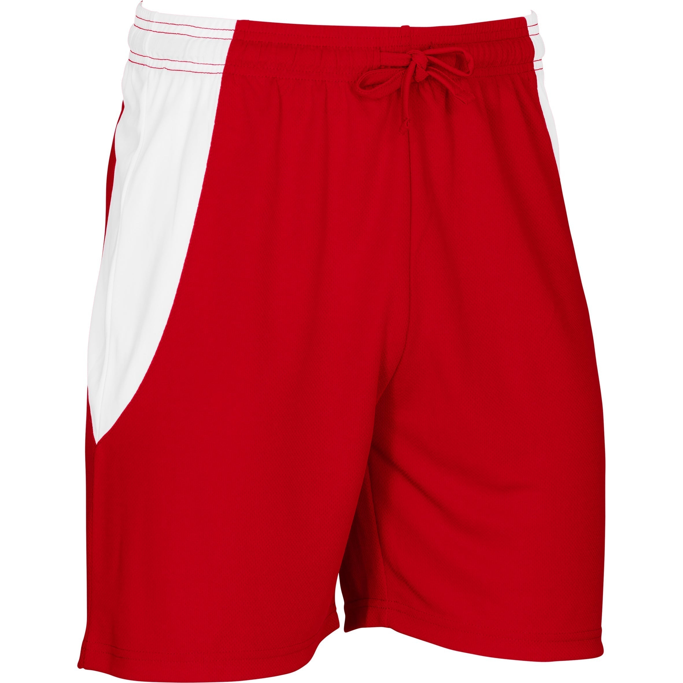 Unisex Championship Shorts - White L / Red / R