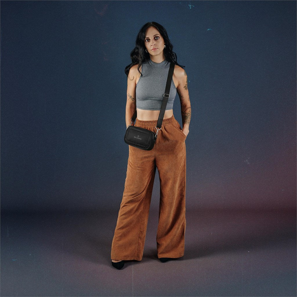 Unisex Pitori Crossbody Bag BLACK - Travel Bags,Crossbody and Waist Bags,Bags,Bags