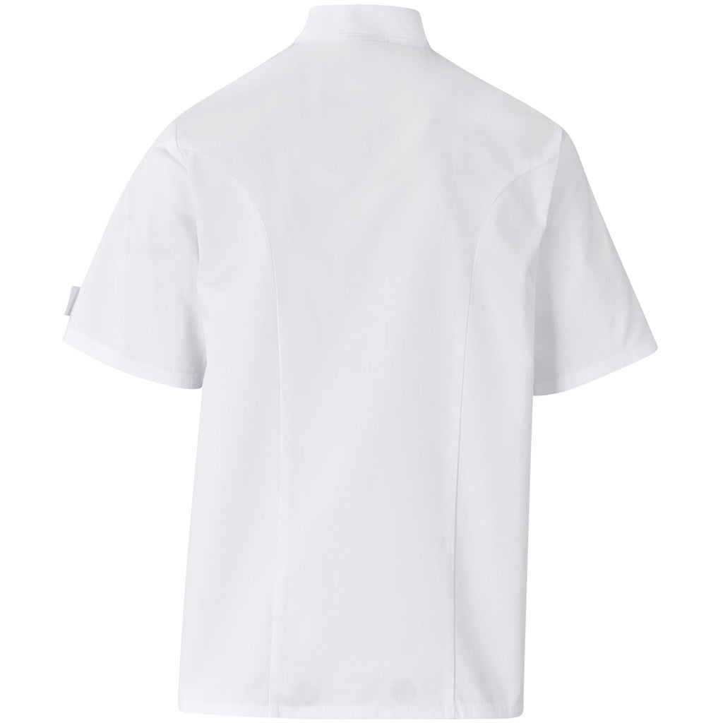 Unisex Short Sleeve Zesty Chef Jacket - Chef’s Jackets