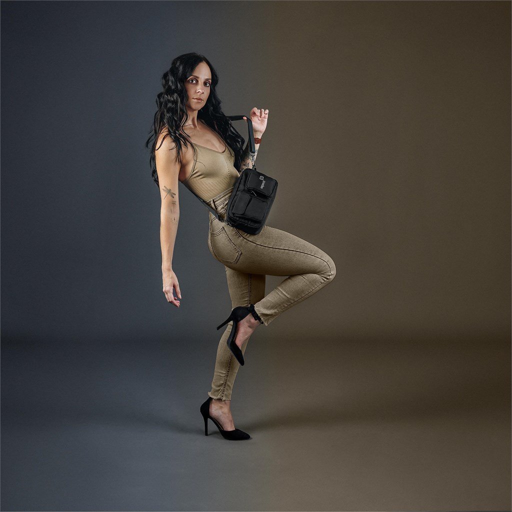 Unisex Tauriel Crossbody Bag BLACK - Travel Bags,Crossbody and Waist Bags,Bags