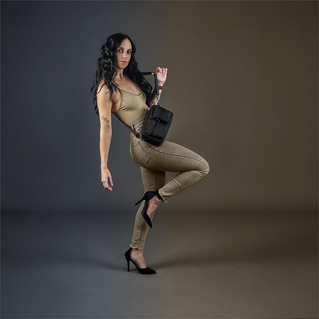 Unisex Tauriel Crossbody Bag BLACK - Travel Bags,Crossbody and Waist Bags,Bags