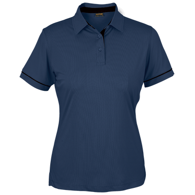 United Golfer Ladies Navy/Black / XL / Last Buy - Golf Shirts