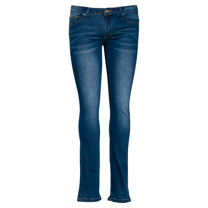 Urban Stretch Jeans Ladies Washed Blue / 28 / Regular - Bottoms