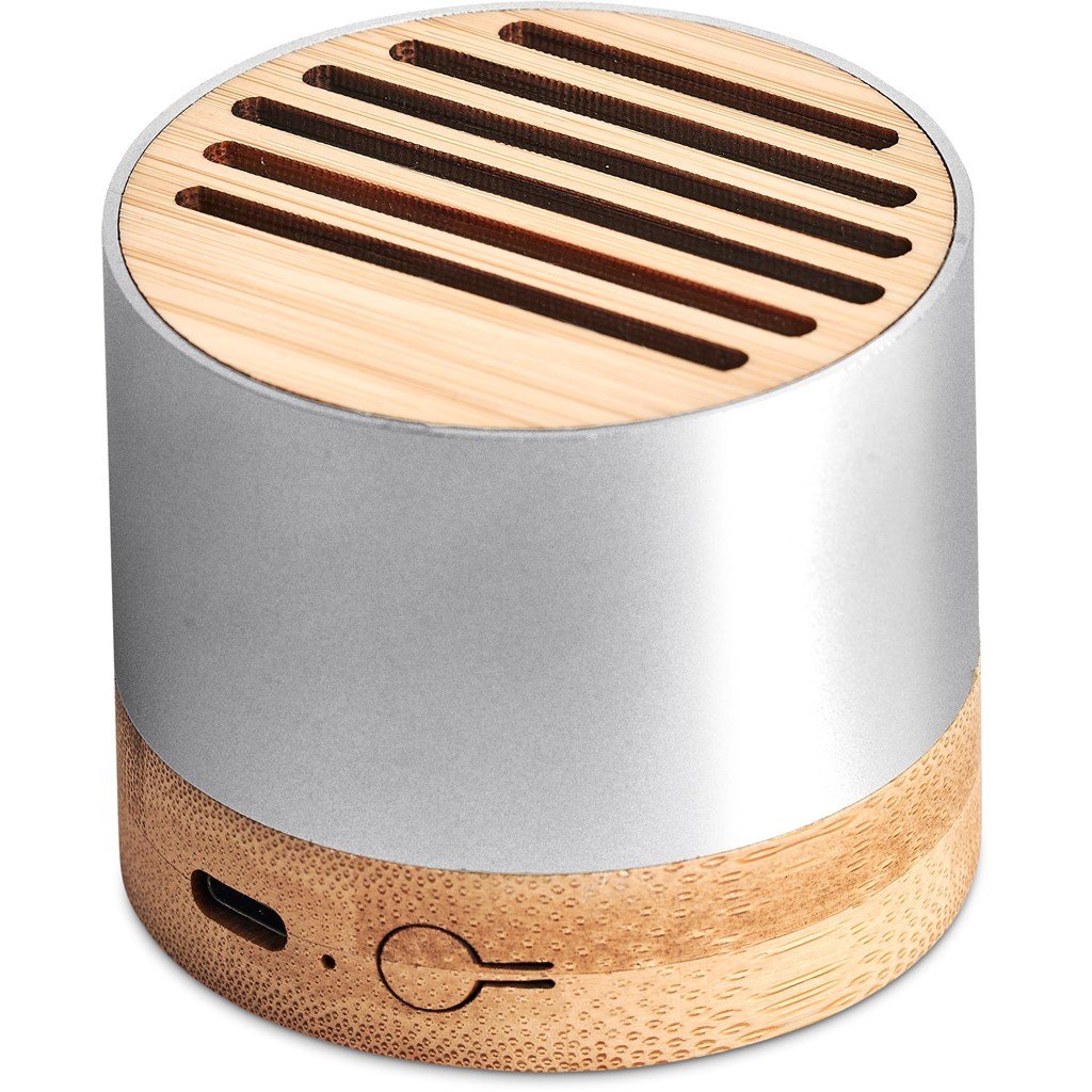 Utau Bamboo & Recycled Aluminium Bluetooth Speaker NATURAL - Speakers,Eco-Friendly Ideas,Bamboo Products,Technology