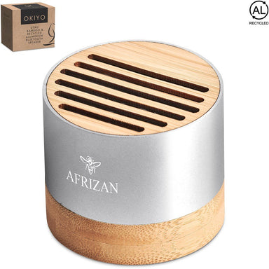 Utau Bamboo & Recycled Aluminium Bluetooth Speaker NATURAL - Speakers,Eco-Friendly Ideas,Bamboo Products,Technology