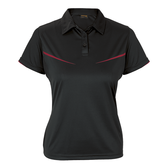 Vega Golfer Ladies Black/Red / XS / Last Buy - Golf Shirts