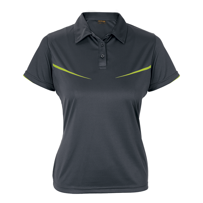 Vega Golfer Ladies Charcoal/Lime / XS / Last Buy - Golf Shirts