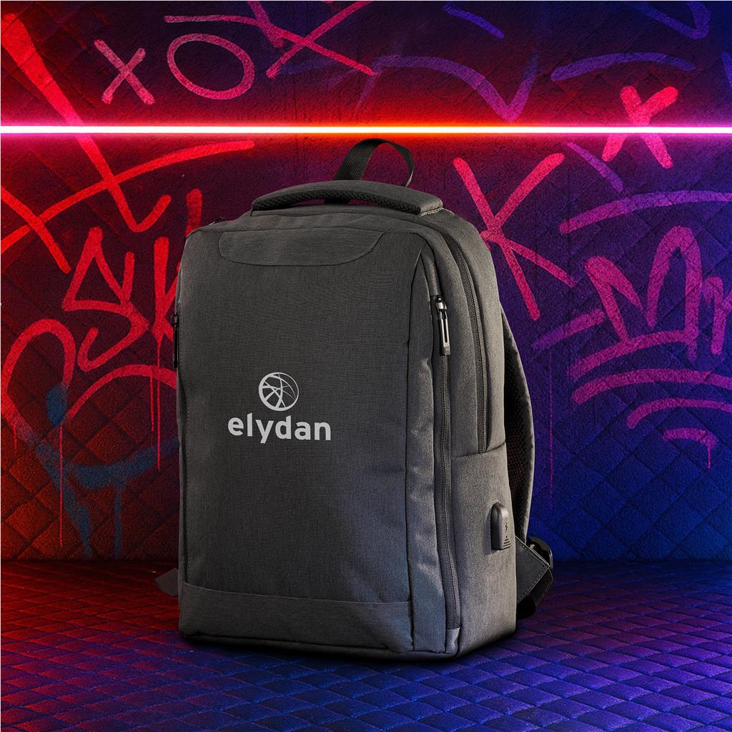 Vercelli Laptop Backpack DARK GREY - Backpacks,Bags,Bags