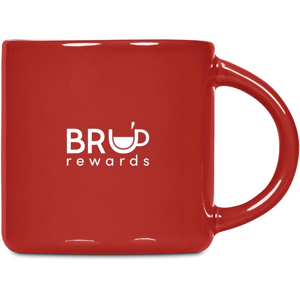 Vida Ceramic Coffee Mug – 350ml RED - Mugs,Drinkware