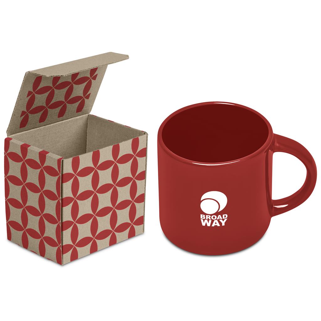 Vida Coffee Mug in Bianca Custom Gift Box - Cups Mugs And Short Tumblers In Boxes,Custom Packaging