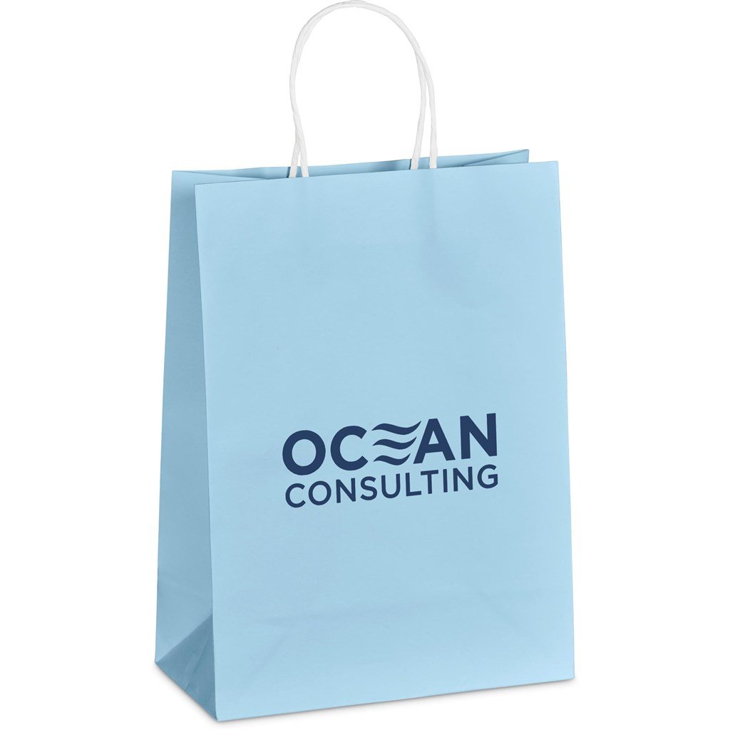 Vogue Midi Paper Gift Bag LIGHT TURQUOISE - Bags,Paper Products,Bags,Fashion Colour Ideas,Bags,Bags