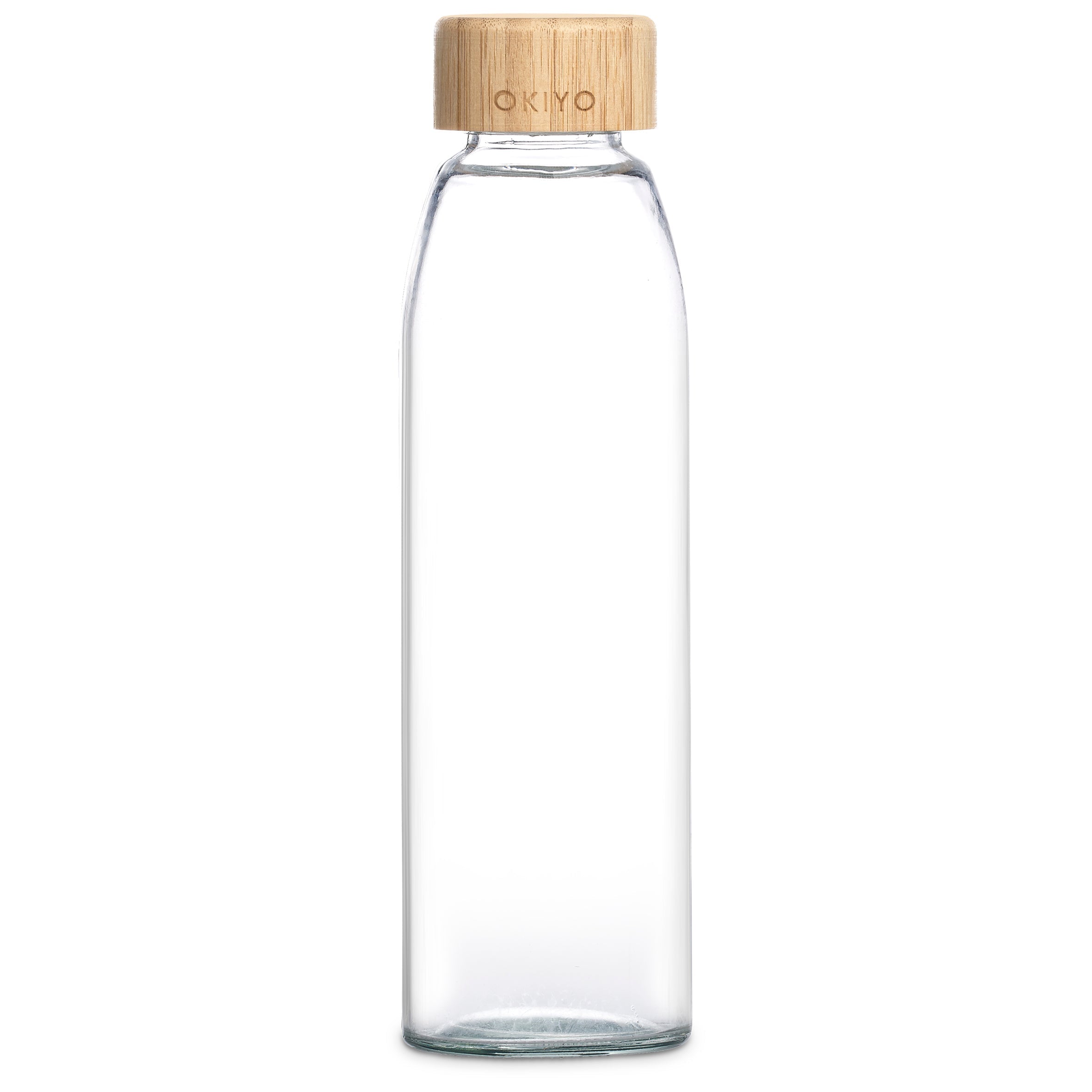 Wabi-Sabi Glass Water Bottle - 500ml Natural / NT - Bottles