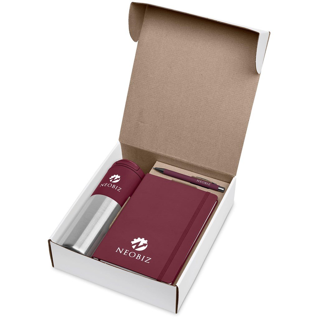 Watson White Gift Set MAROON - Combo Sets