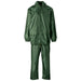 Weather Polyester/PVC Rainsuit-L-Olive-OL