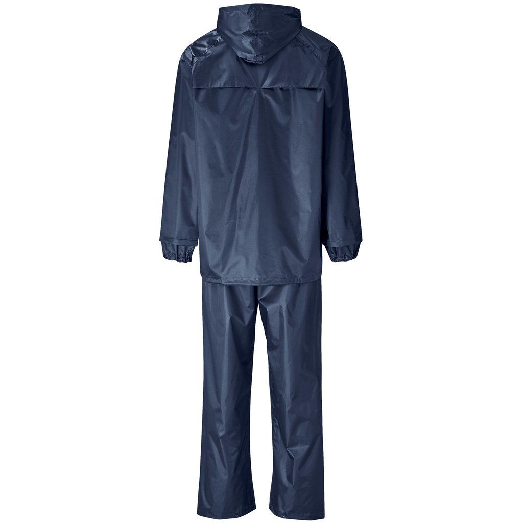 Weather Polyester and PVC Rain suit