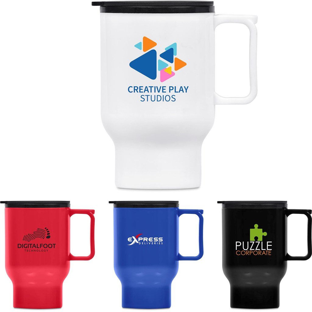 Whimsy Plastic Double-Wall Mug - 430ml - Mugs