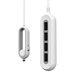 Whizzy 4 Port USB Car Charger White / STD / Last Buy - Technology