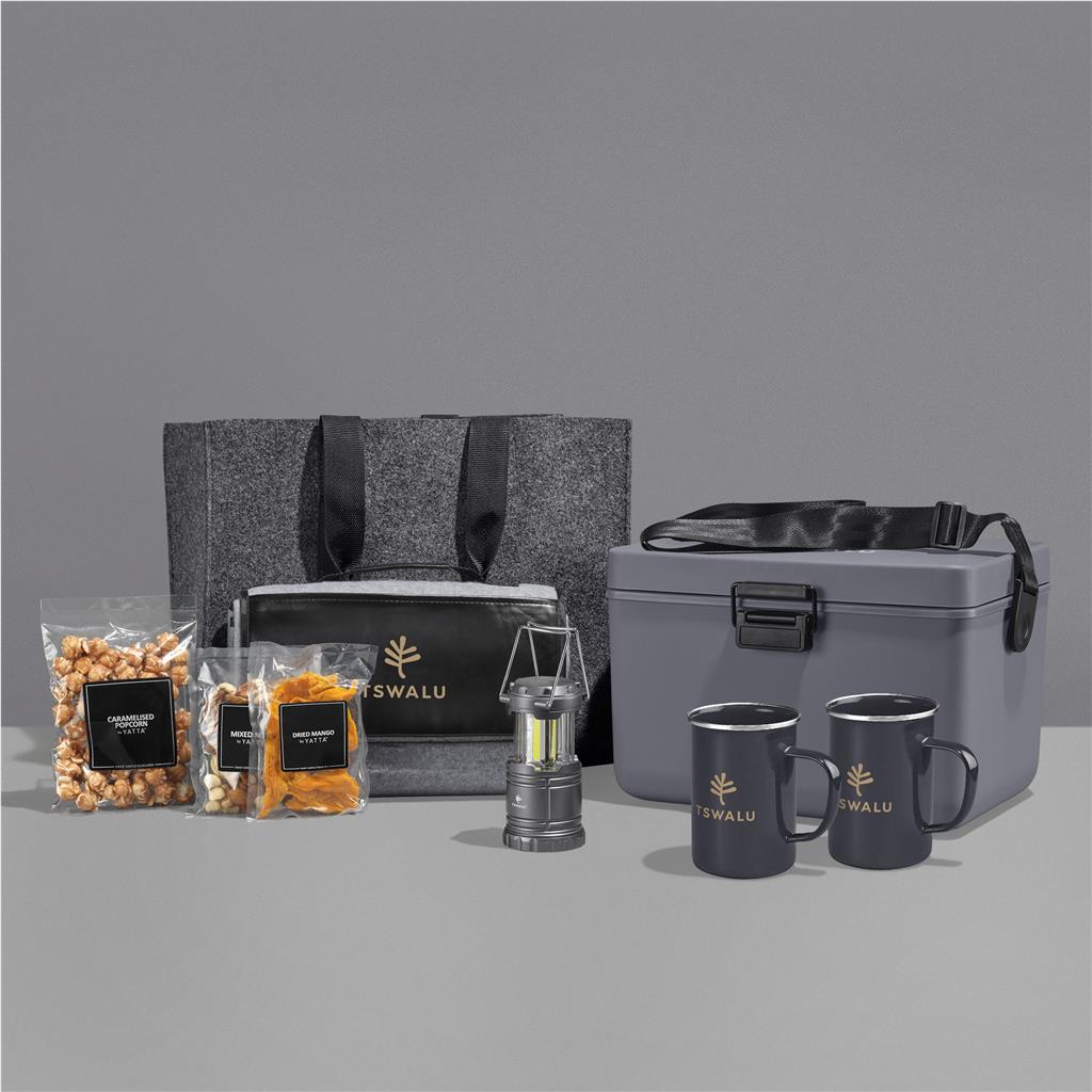 Wilderness Wonders Hamper DARK GREY - Premium Hampers,Outdoor Hampers