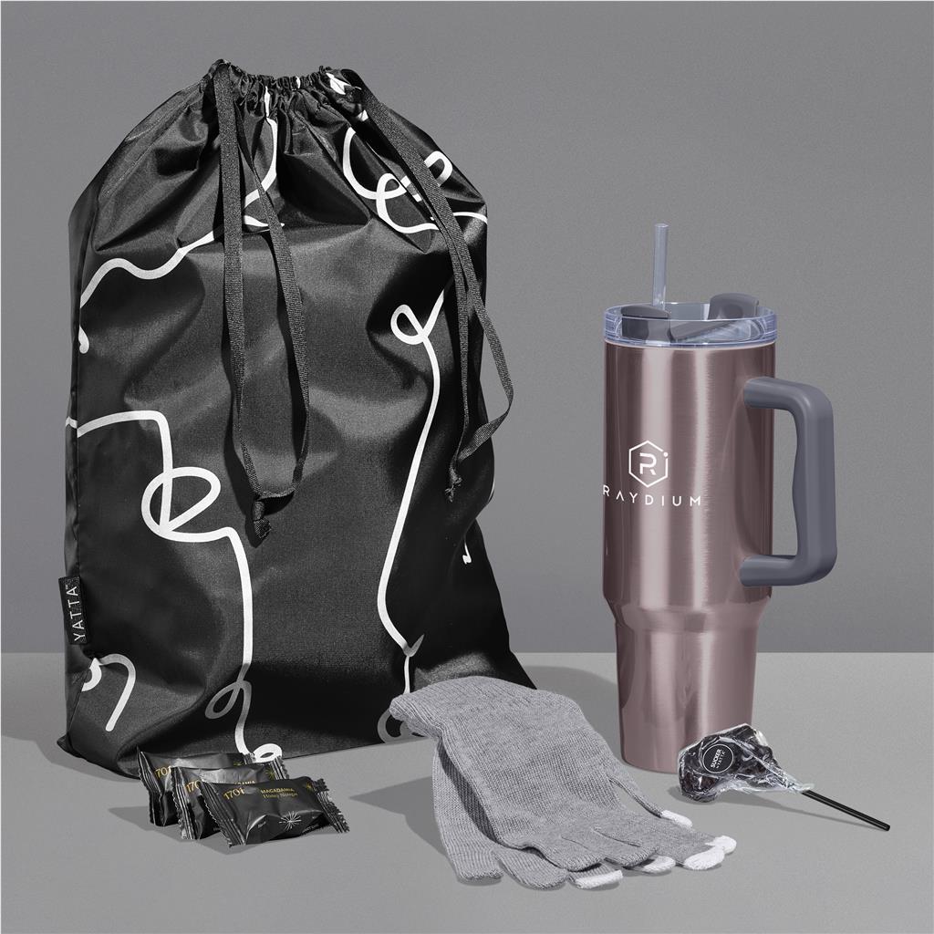 Winter Whimsy Hamper PINK - Desk Drop Hampers,Unisex Hampers