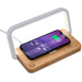 Yoru Bamboo Wireless Charger & Night Light Solid White / SW