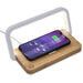 Yoru Bamboo Wireless Charger & Night Light Solid White / SW