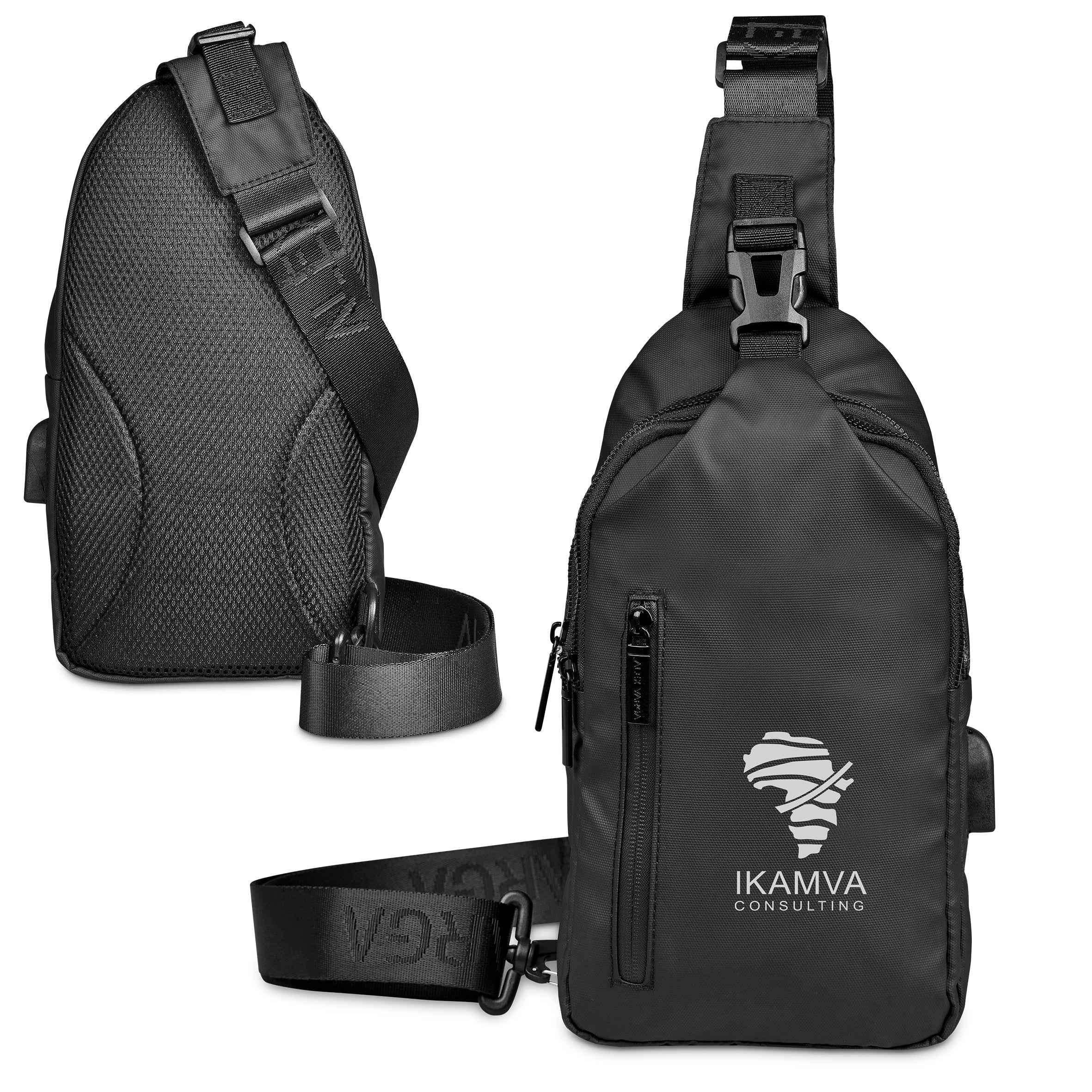 Yucatan Crossbody Sling Bag Black / BL