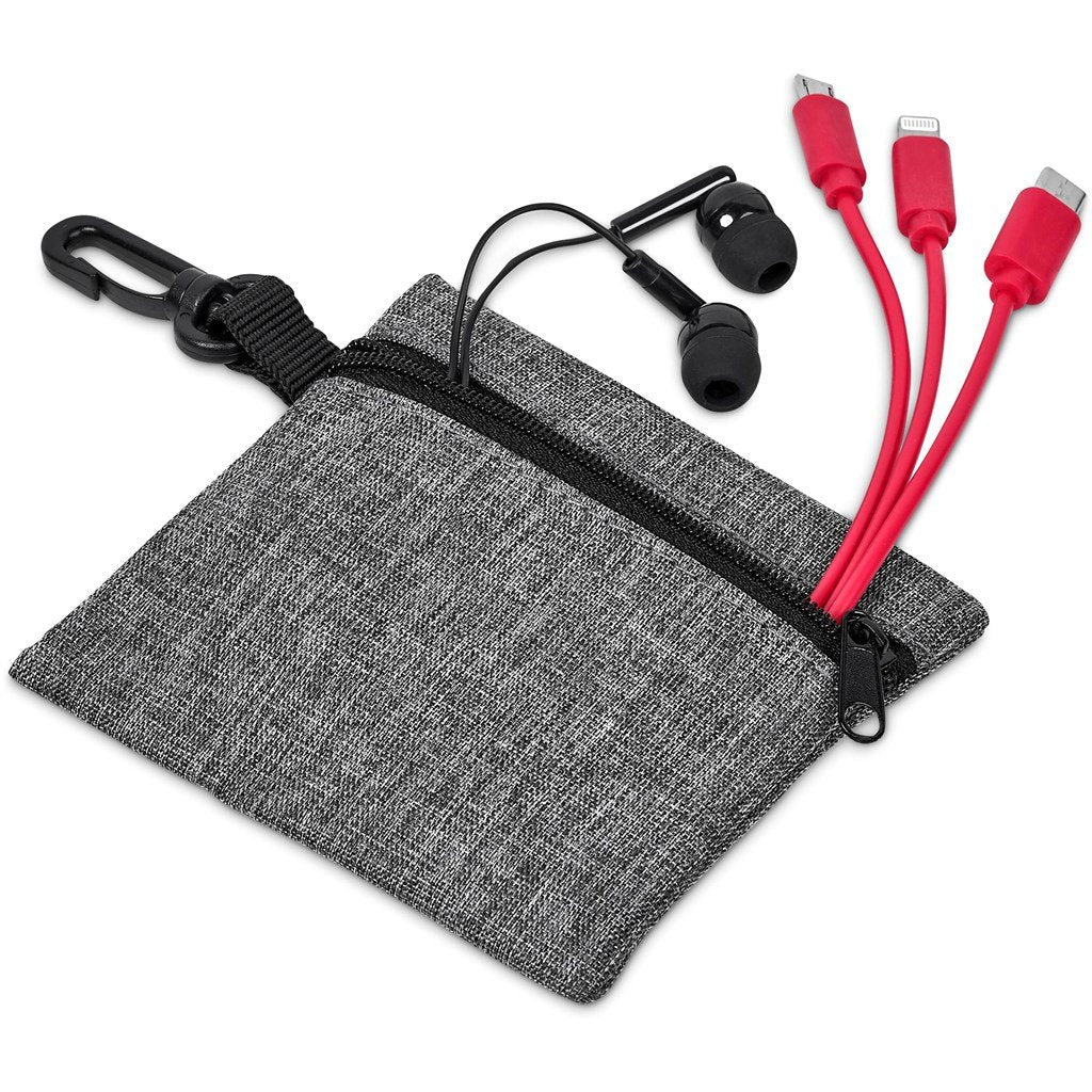 Zenia Earbuds & Tri-Cable Set - Sets,Mobile Tech Sets