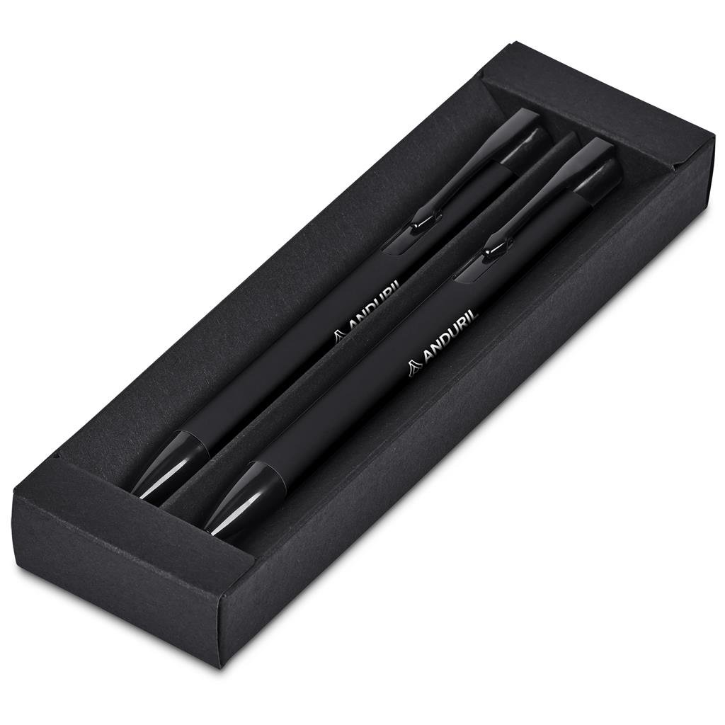 Zeta Ball Pen & Pencil Set BLACK - and Sets,Ideas for Work,Writing Instruments