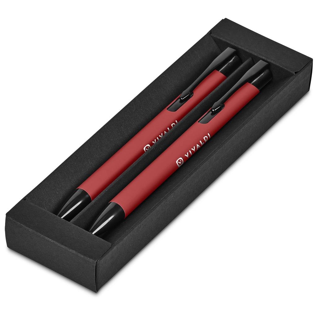 Zeta Ball Pen & Pencil Set RED - and Sets,Ideas for Work,Writing Instruments