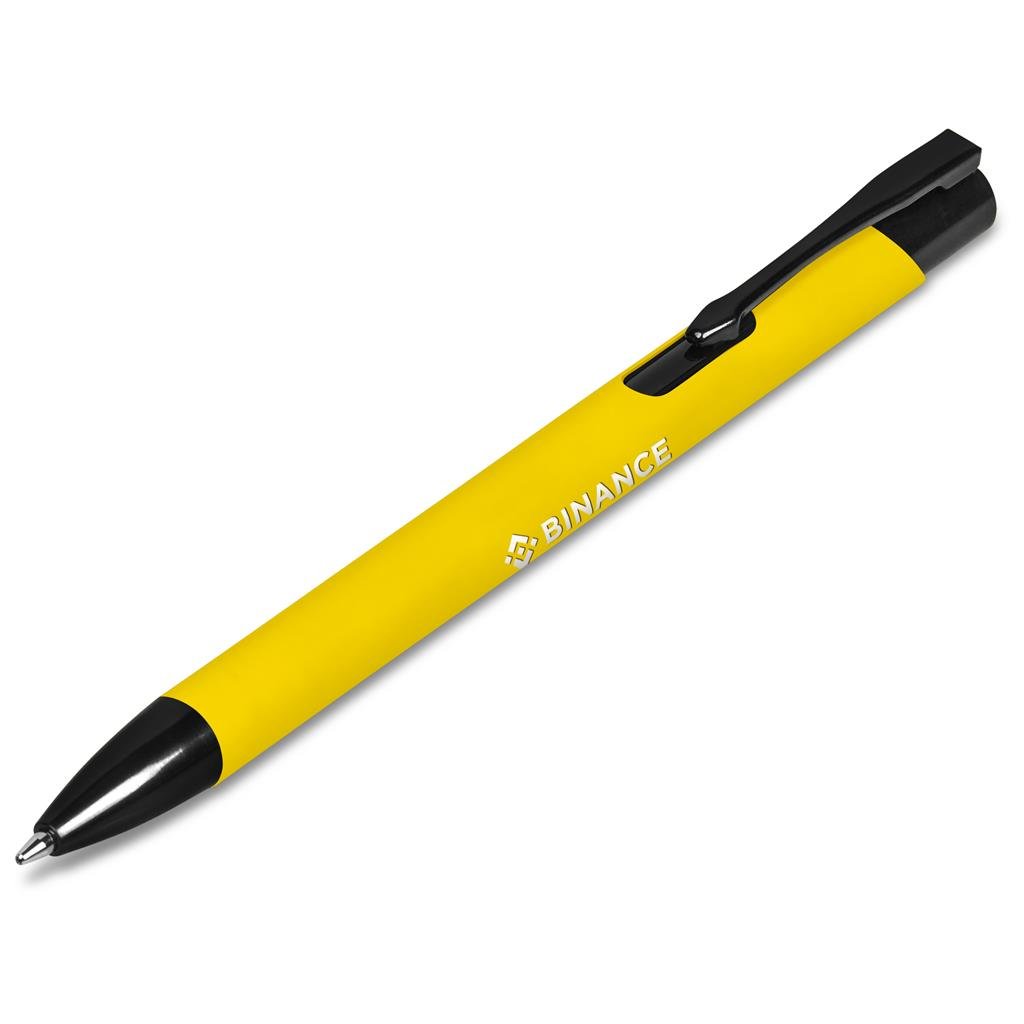 Zeta Ball Pen YELLOW - Metal Pens,Ideas for Work,Writing Instruments