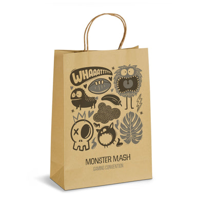 Custom Ecological Maxi Gift Bag-Natural-NT