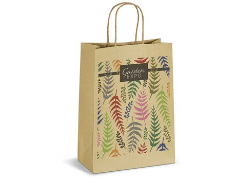 Custom Ecological Midi Gift Bag-Natural-NT