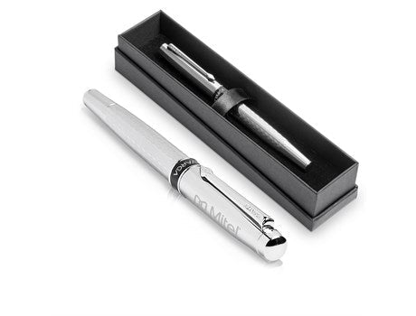 Alex Varga Cygnus Rollerball - Silver Only-Silver-S