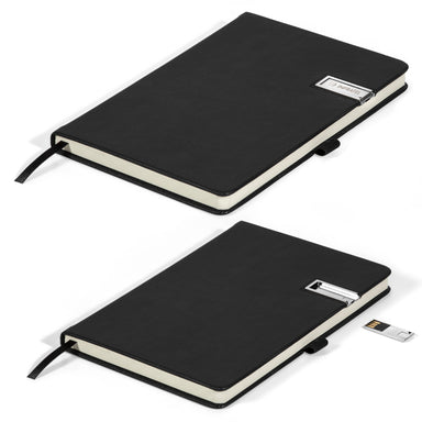 Cypher Usb A5 Hard Cover Notebook - 8GB-8GB