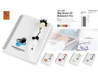 Mop Doctor A5 Notebook And Pen-