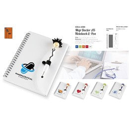 Mop Doctor A5 Notebook And Pen-