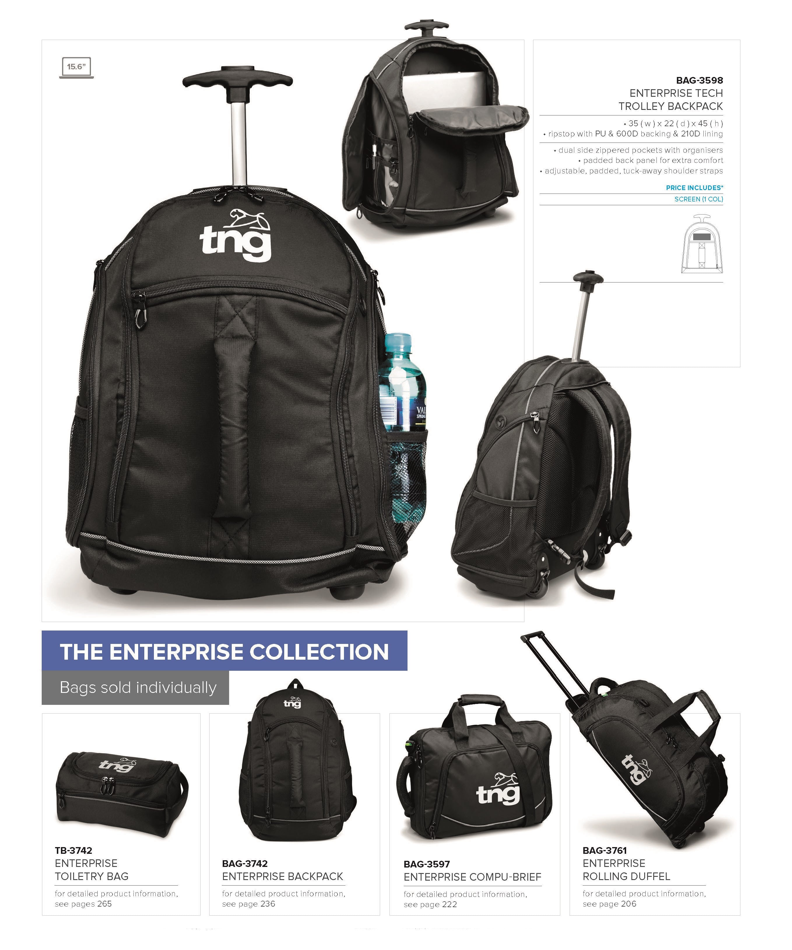 Enterprise Tech Trolley Backpack