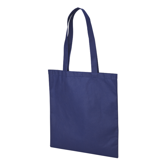 Everyday Shopper - Non-Woven Shopping Bag Navy / STD / Regular - Shoppers and Slings