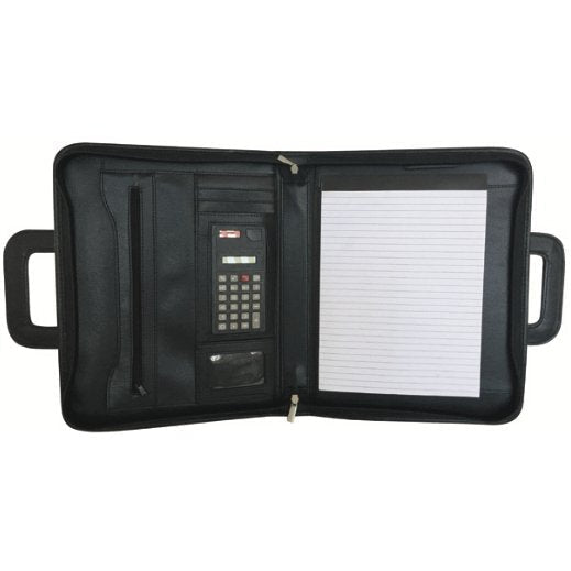 Executive Folio With Calculator | Black-