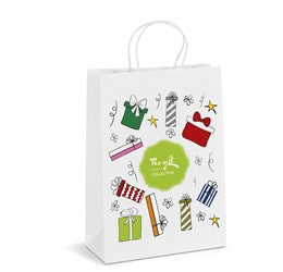 Expression Maxi Gift Bag-Gift Bags-Solid White-SW