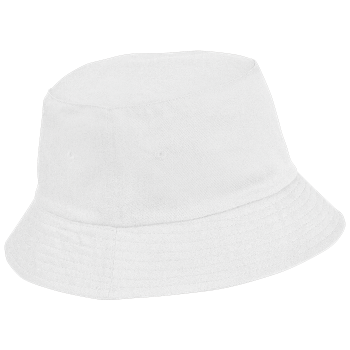 Floppy Poly Cotton Hat  White / L/XL / Regular - 