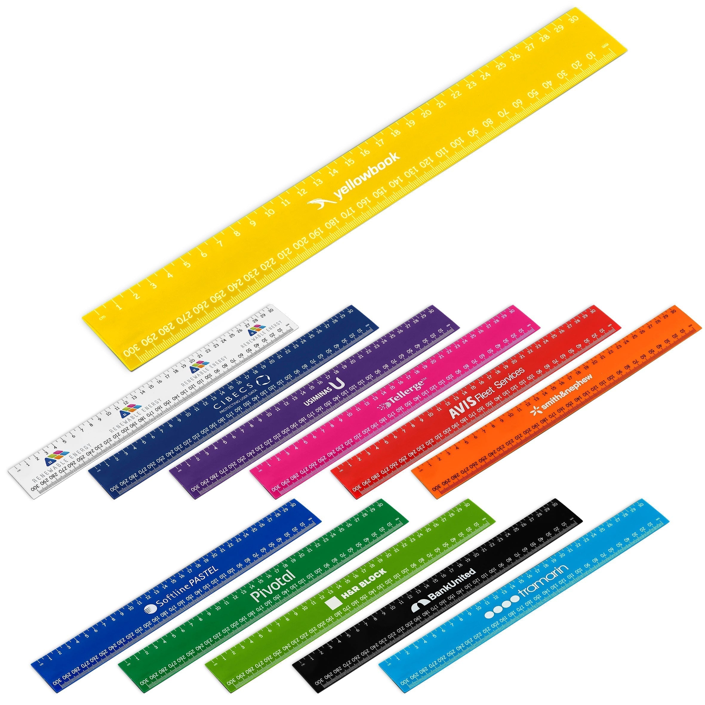 Frontline 30cm Ruler-Yellow-Y