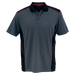 Rio Golfer Grey Melange/Red / SML / Last Buy - Golf Shirts