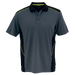 Rio Golfer Grey Melange/Safety Yello / SML / Last Buy - Golf Shirts