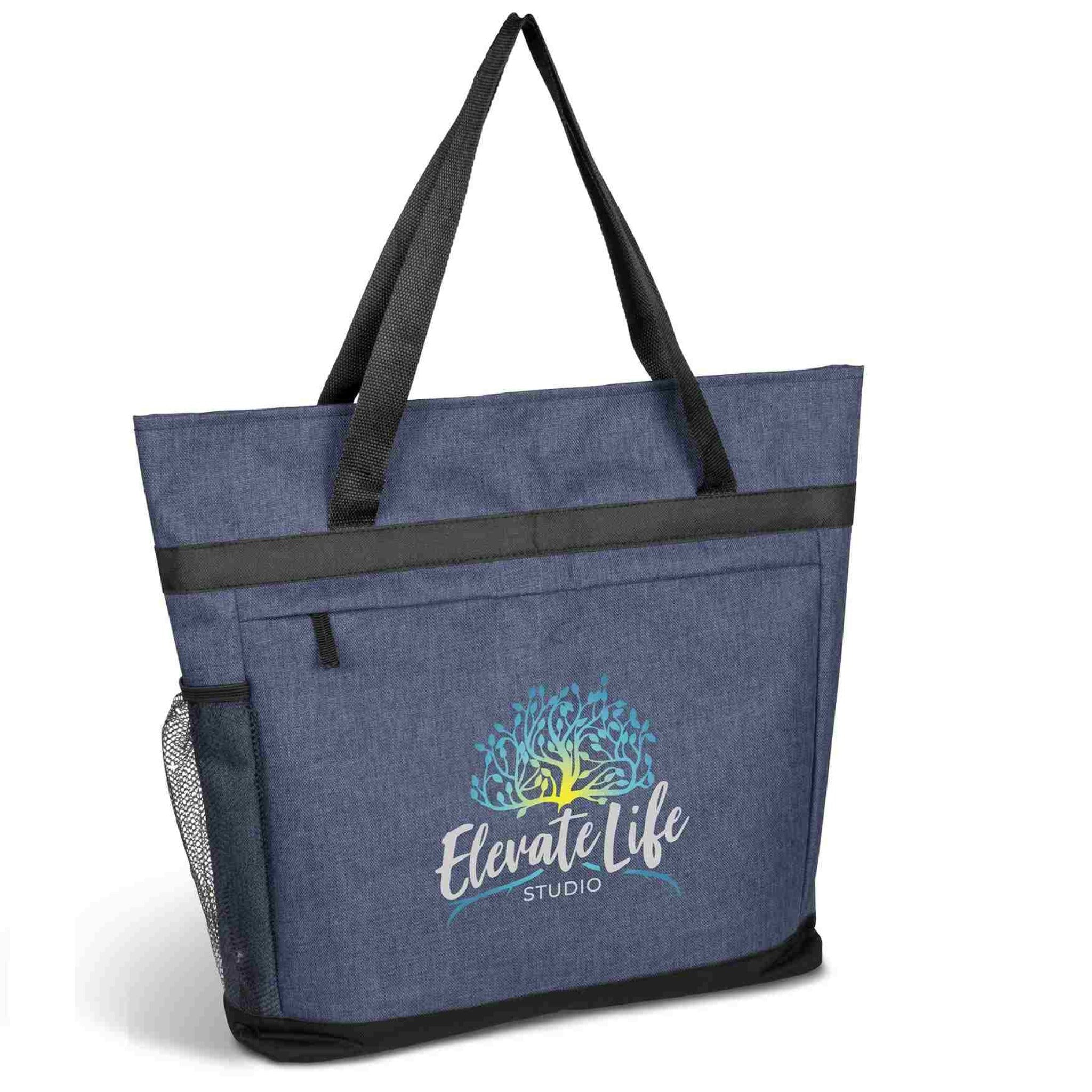 Calico Double Long Handle Conference Bag: Personalised Bags & Totes
