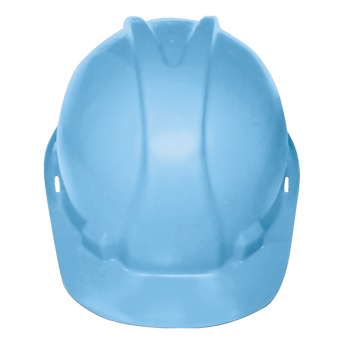 Hard Hat - Quality Certified Sky / STD / Regular - Safety Accessories