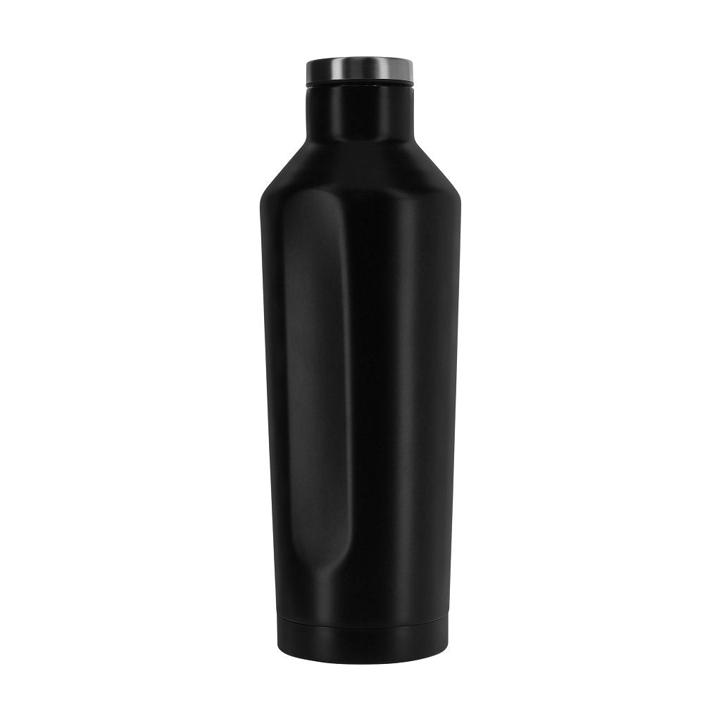 Black stainless steel bottle