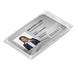 Identity Card Holder-Transparent/Frosted White-T