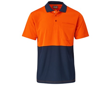 Inspector Two-Tone Hi-Viz Golf Shirt-Shirts & Tops