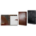Italian Leather A4 Folder Black-